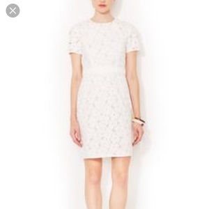Magaschoni white lace dress NWT size 12